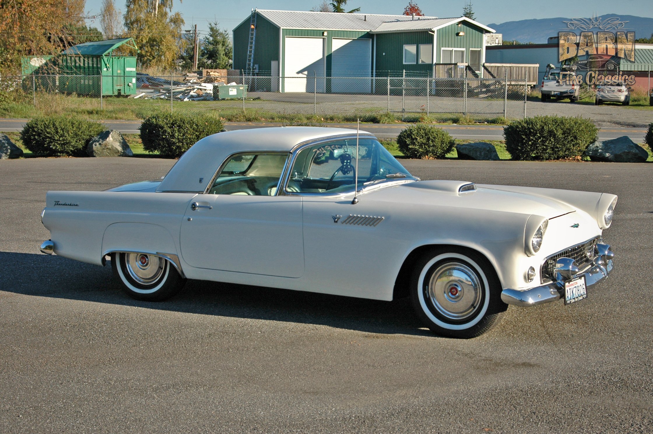 1955, Ford, Thunderbird, Convertible, Classic, Old, Vintage, Retro, White, Usa 1500x1000 04 Wallpaper
