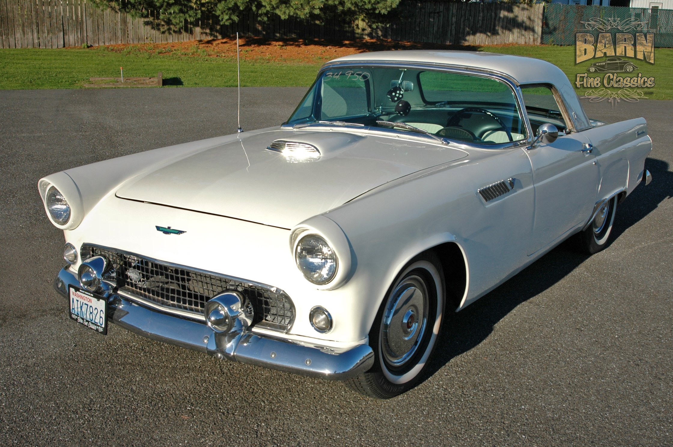1955, Ford, Thunderbird, Convertible, Classic, Old, Vintage, Retro, White, Usa 1500x1000 09 Wallpaper