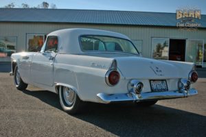 1955, Ford, Thunderbird, Convertible, Classic, Old, Vintage, Retro, White, Usa 1500×1000 12