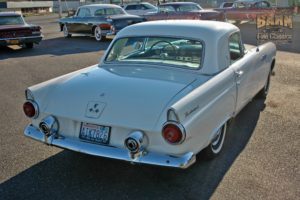 1955, Ford, Thunderbird, Convertible, Classic, Old, Vintage, Retro, White, Usa 1500×1000 15