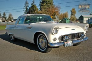 1955, Ford, Thunderbird, Convertible, Classic, Old, Vintage, Retro, White, Usa 1500×1000 18