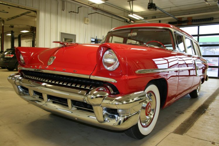 1955, Mercury, Custom, Wagon, Red, Classic, Old, Vintage, Retro, Usa, 1728×1152 03 HD Wallpaper Desktop Background