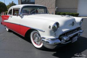 1955, Oldsmobile, Supe, 88, Sedan, Two, Door, Classic, Old, Vintage, Retro, Original, Usa,  05