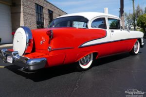1955, Oldsmobile, Supe, 88, Sedan, Two, Door, Classic, Old, Vintage, Retro, Original, Usa,  06