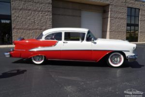 1955, Oldsmobile, Supe, 88, Sedan, Two, Door, Classic, Old, Vintage, Retro, Original, Usa,  12