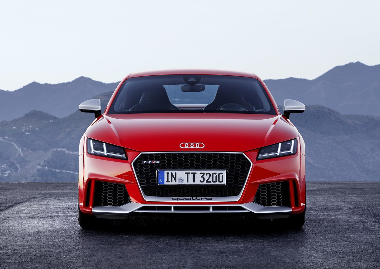 2016, Audi, Tt, Rs, Roadster, Coupe, Cars, Red Wallpaper