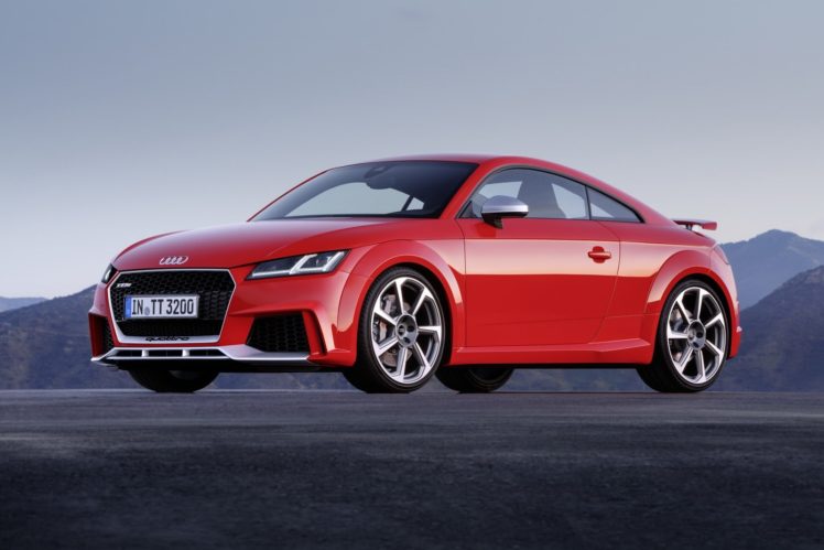 2016, Audi, Tt, Rs, Roadster, Coupe, Cars, Red HD Wallpaper Desktop Background