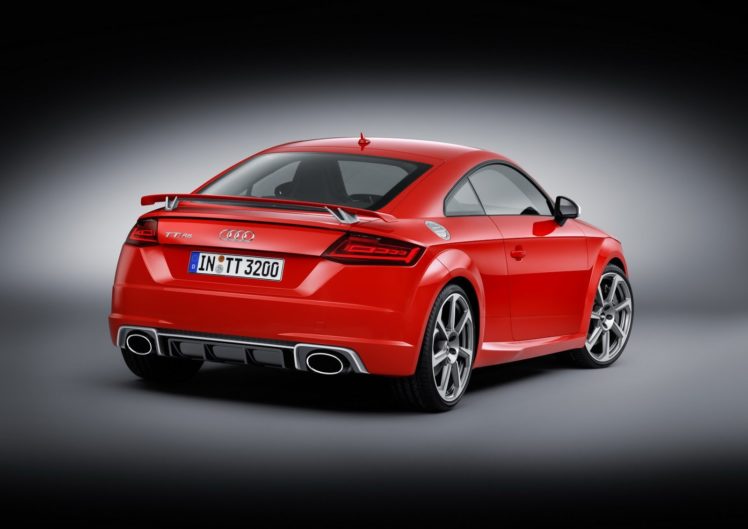 2016, Audi, Tt, Rs, Roadster, Coupe, Cars, Red HD Wallpaper Desktop Background