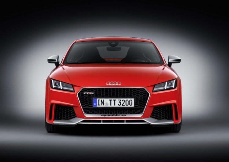 2016, Audi, Tt, Rs, Roadster, Coupe, Cars, Red HD Wallpaper Desktop Background