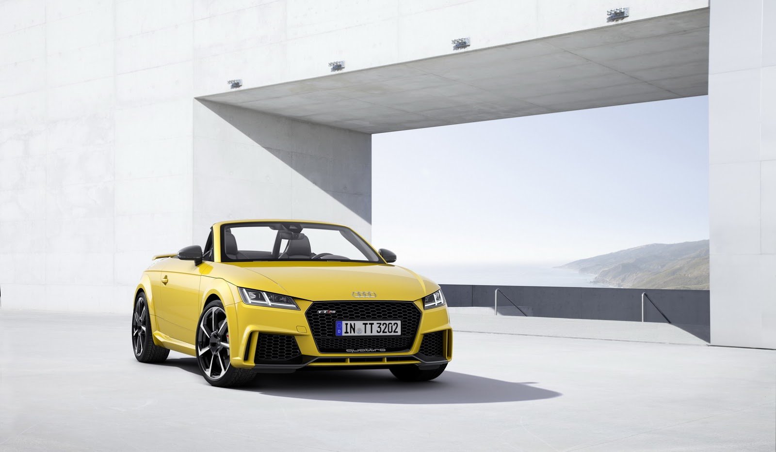 2016, Audi, Tt, Rs, Roadster, Roadster, Cars, Yelloh Wallpaper