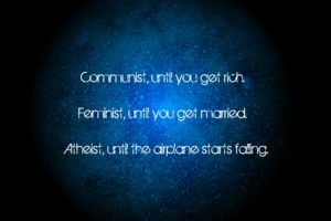 minimalistic, Dark, Stars, Communist, Typography, Atheism, Rich, Blue, Background, Falling