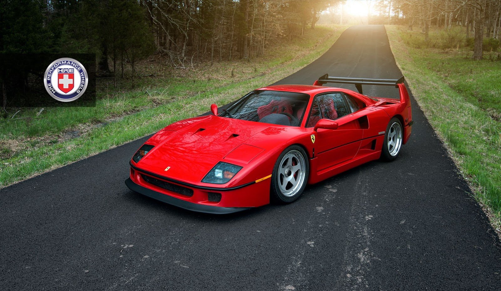 f40, Ferrari, Cars, Supercars, Hre, Wheels Wallpapers HD / Desktop and