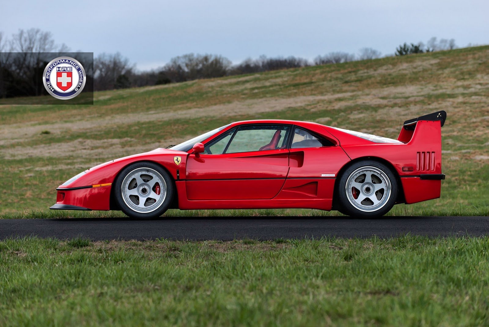 f40, Ferrari, Cars, Supercars, Hre, Wheels Wallpaper