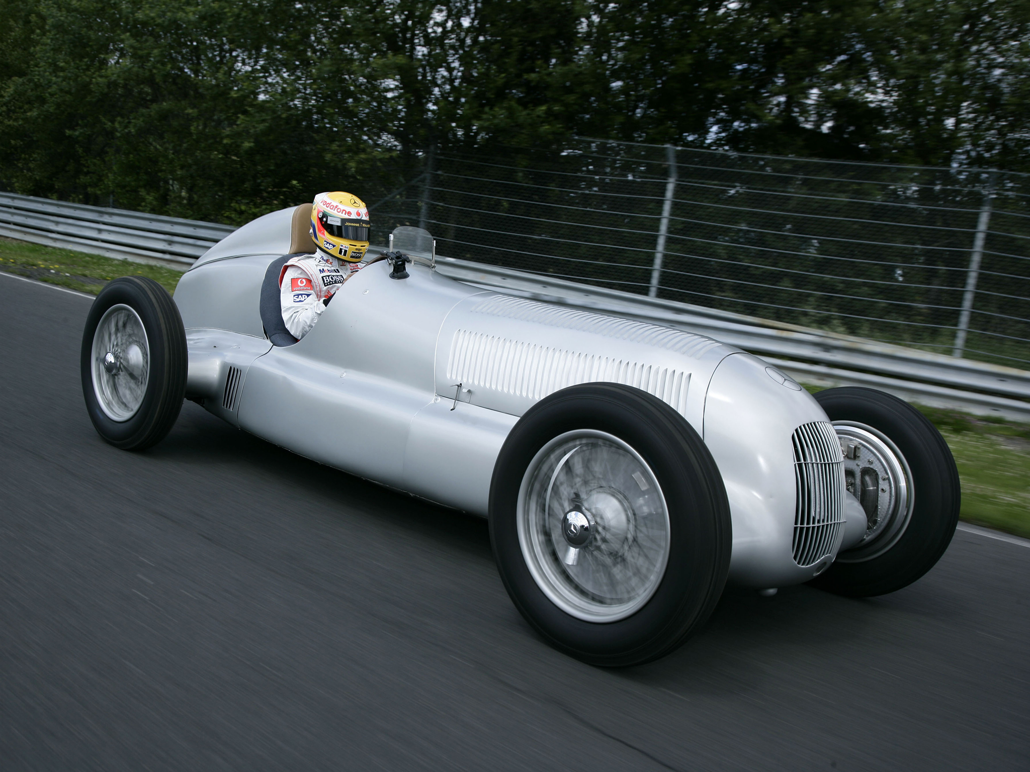 1934, Mercedes, Benz, Formula, W25, Retro, Race, Racing Wallpaper