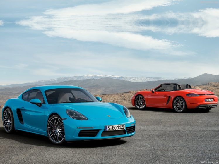 2016, Porsche, 718, Cayman, Cars, Coupe HD Wallpaper Desktop Background