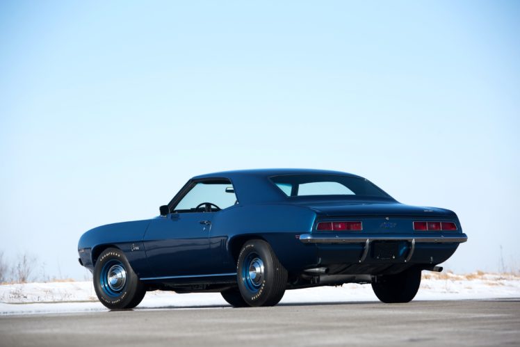 1969, Chevrolet, Camaro, Chevy, Chevrolet, Zl 1, Copo, Dusk, Blue, Cars, Classic HD Wallpaper Desktop Background