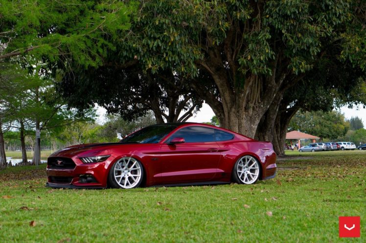 ford, Mustang, Coupe, Cars, Vossen, Wheels HD Wallpaper Desktop Background