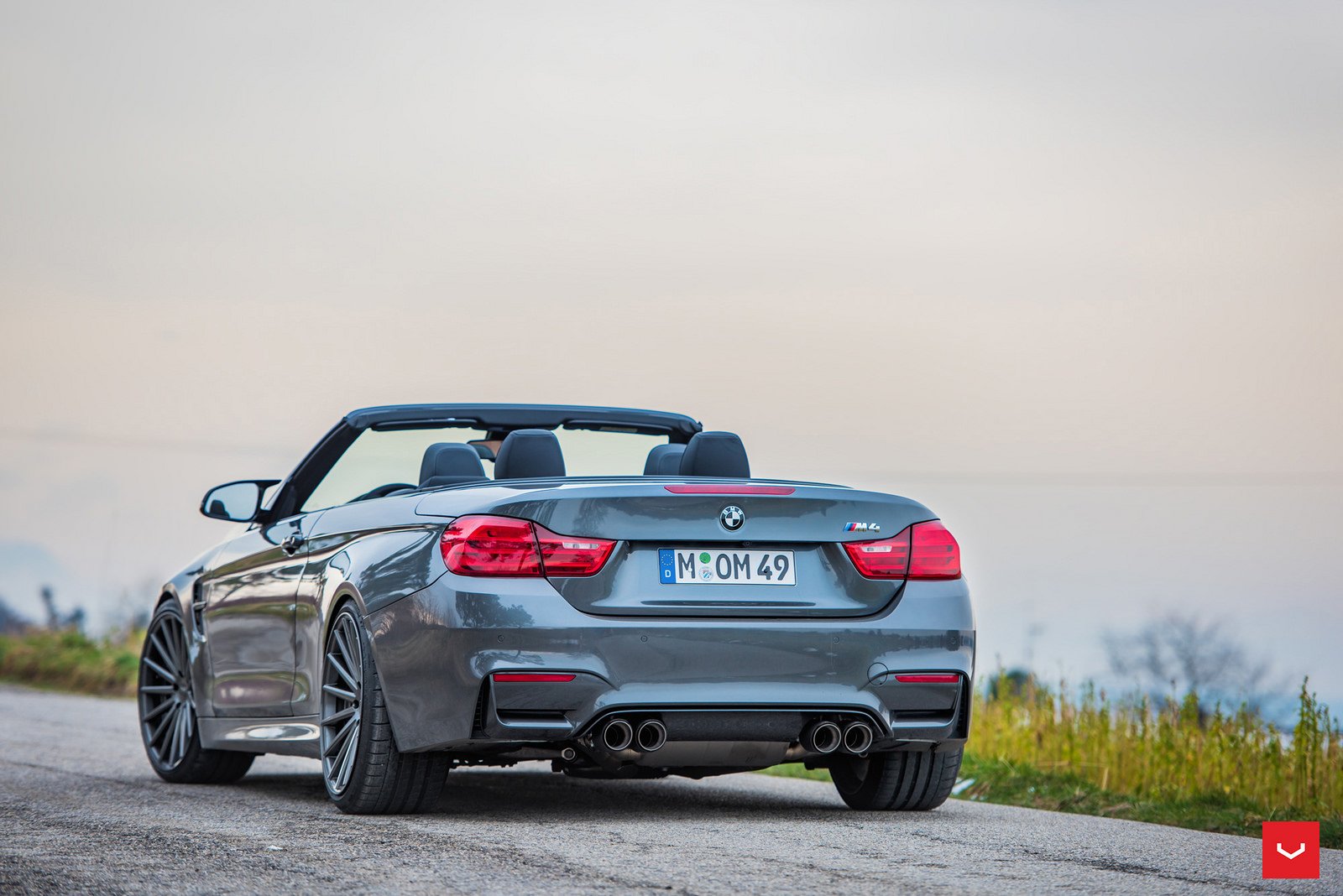 bmw, M4, Convertible, Cars, Vossen, Wheels Wallpaper