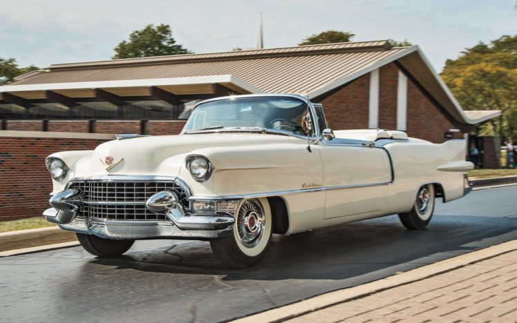 1955, Cadillac, Eldorado, Convertible, Old, Classic, Vintage, Usa,  02 HD Wallpaper Desktop Background