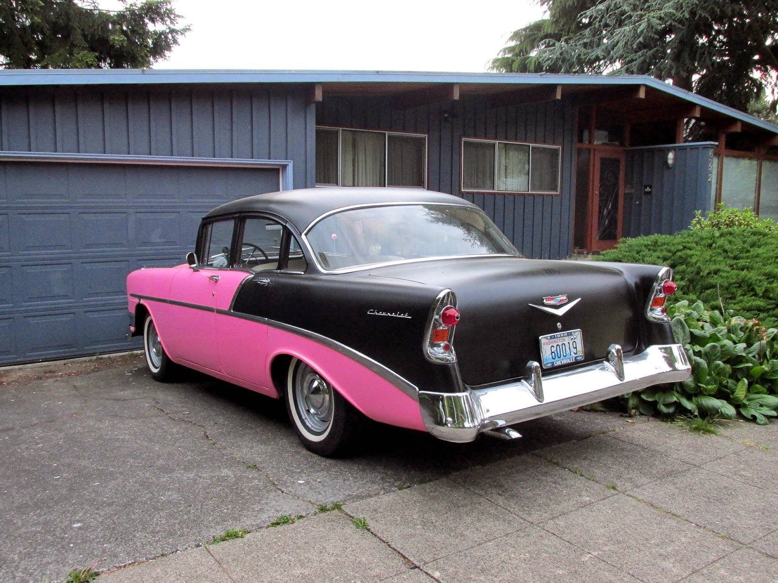 1956, Chevrolet, Chevy, 210, Bel, Air, Belair, Four, Door, Sedan, Classic, Old, Vintage, Original, Retro, Usa, 1600x1200 02 Wallpaper