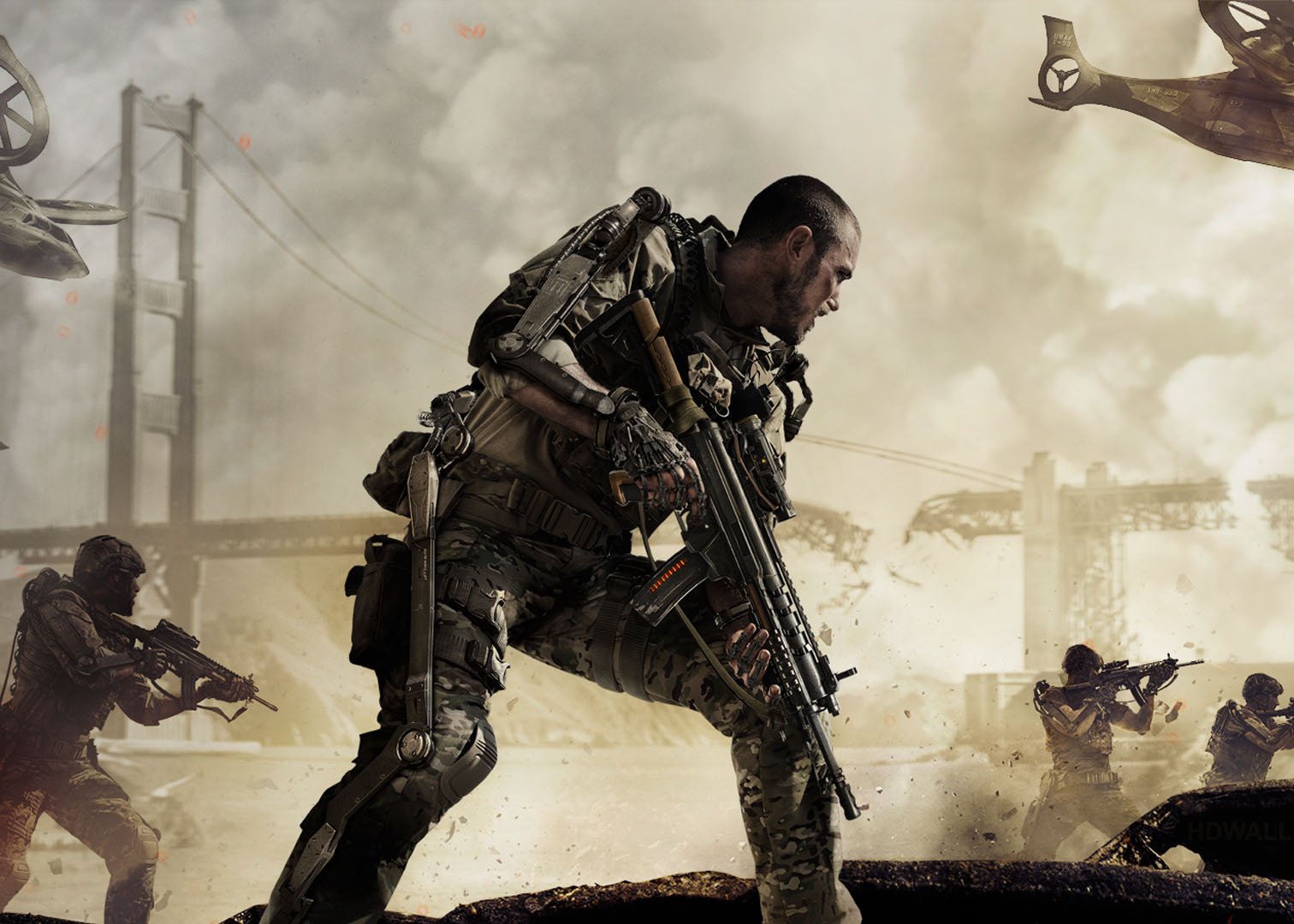 call, Of, Duty, Shooter, War, Warrior, Military, Action, Fighting, Sci fi, Futuristic, Soldier Wallpaper