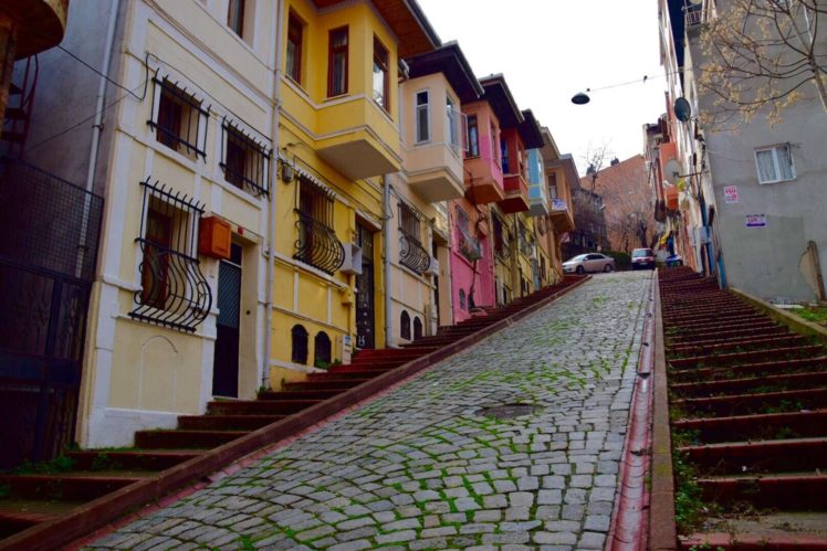 istanbul, Turkey, Street, House, Beauty, Color HD Wallpaper Desktop Background