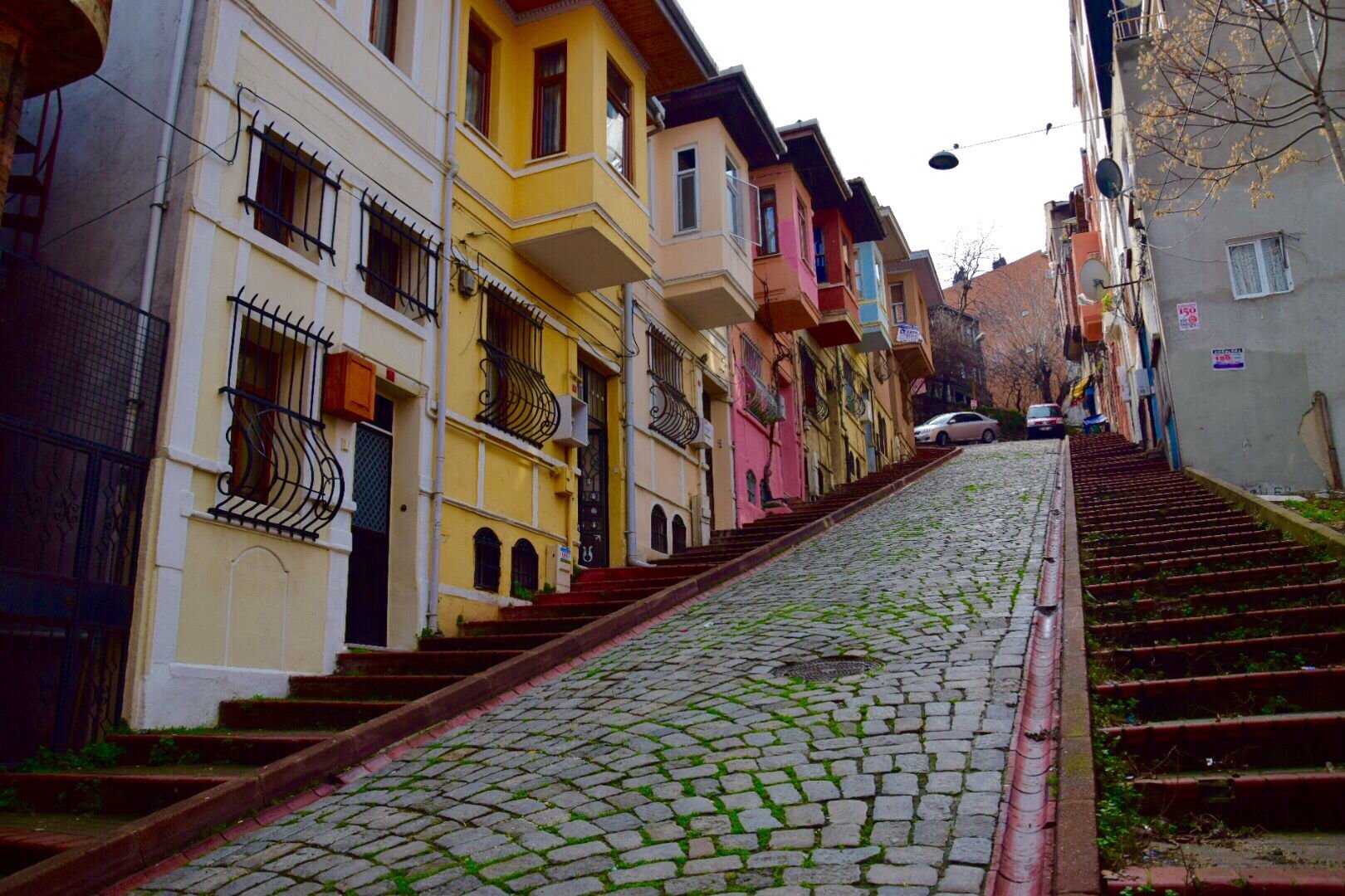 istanbul, Turkey, Street, House, Beauty, Color Wallpaper