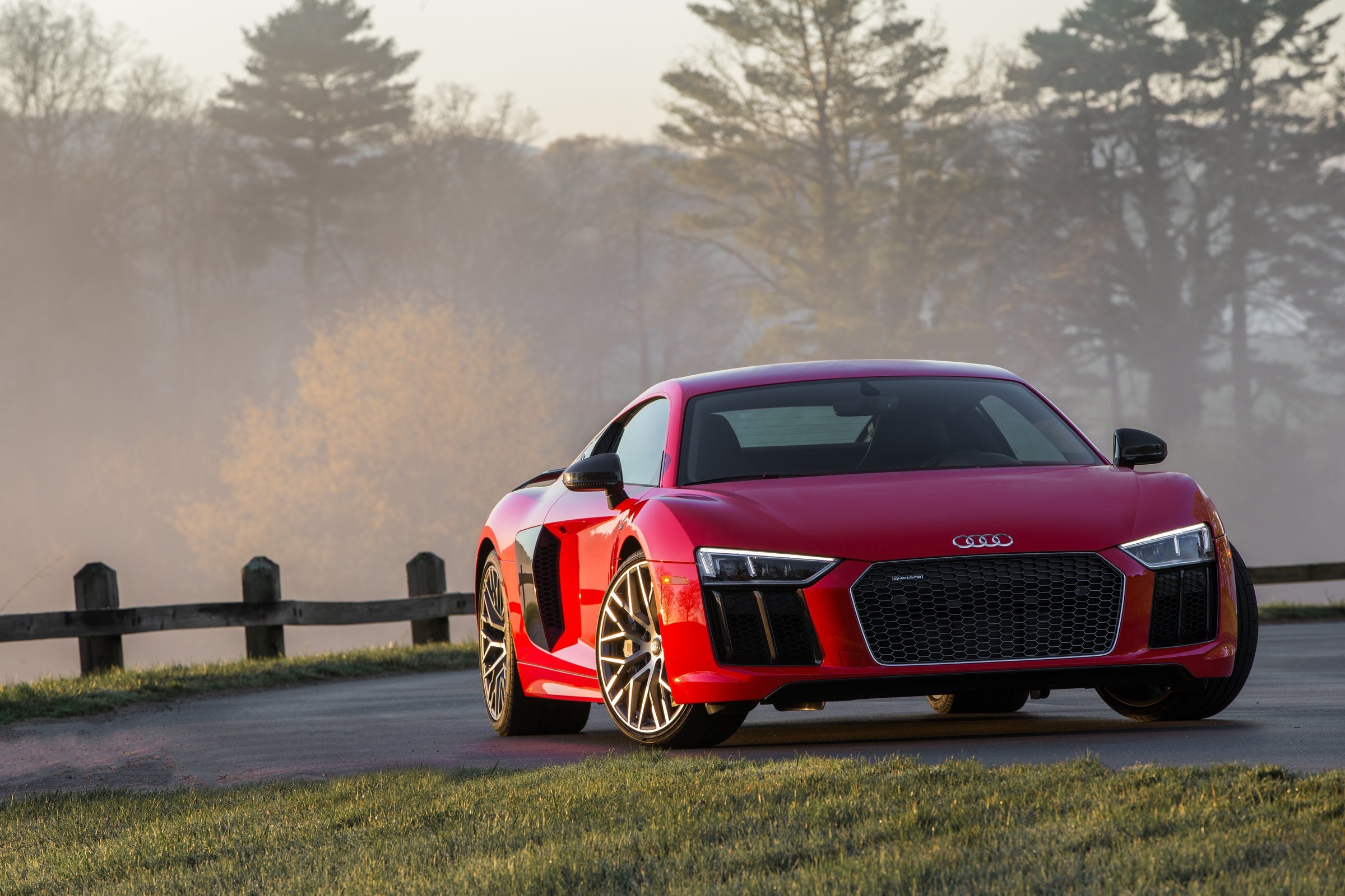 audi, R8, V10, Plus, Us spec, Cars, Coupe, 2016 Wallpaper