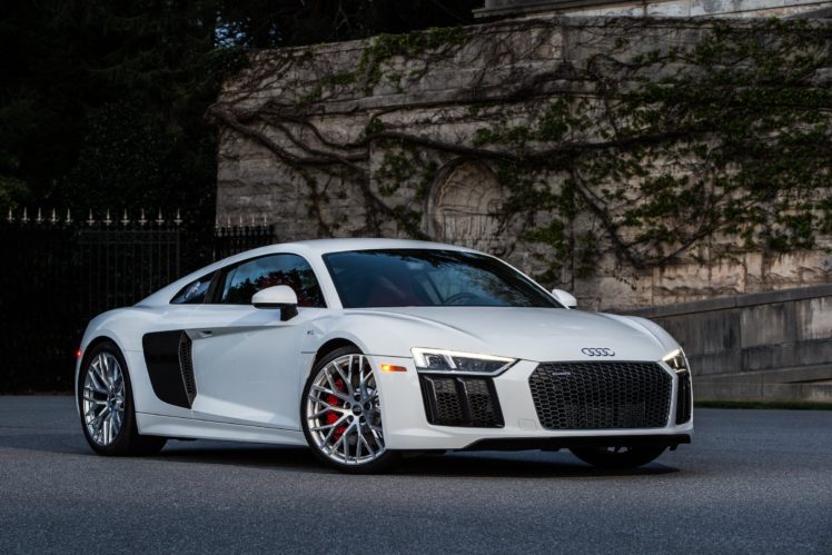 audi, R8, V10, Us spec, Cars, Coupe, 2016 HD Wallpaper Desktop Background