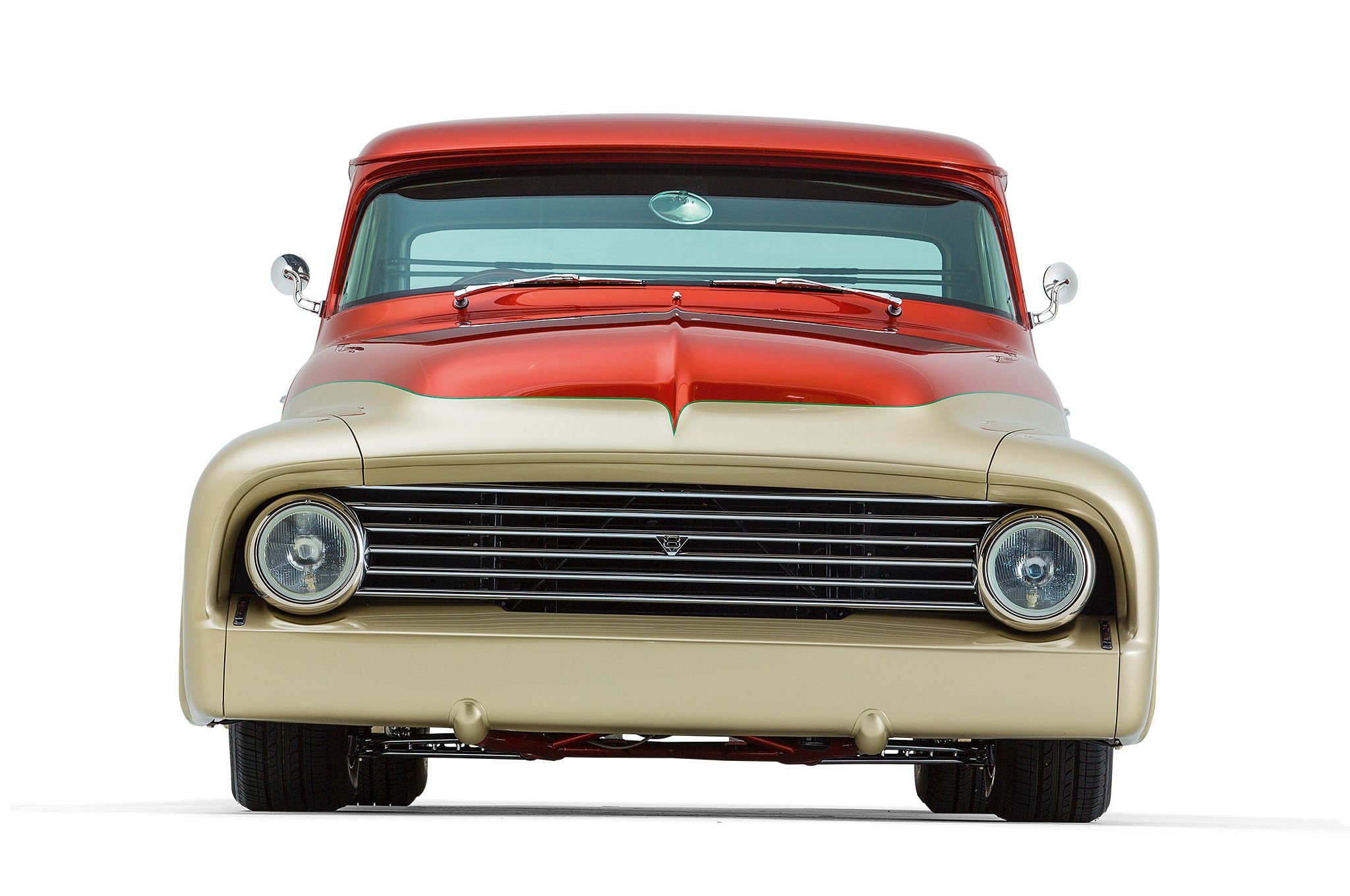 1956, Ford, F100, Pickup, Street, Rod, Rodder, Hot, Usa,  04 Wallpaper