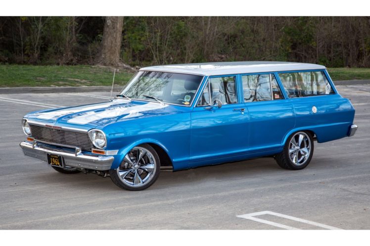 1964, Chevrolet, Chevy, Nova, Wagon, Pro, Touring, Super, Street, Car, Muscle, Usa,  10 HD Wallpaper Desktop Background