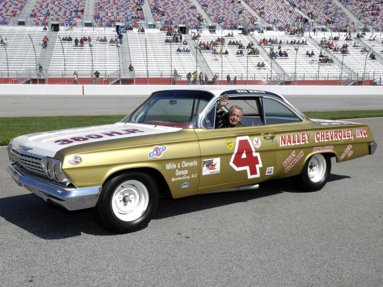 1962, Chevrolet, Impala, Nascar, Race, Racing, Classic HD Wallpaper Desktop Background