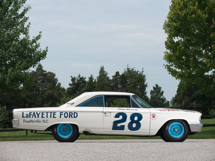 1963, Ford, Galaxie, 500, X l, 427, Lightweight, Nascar, Race, Racing, Classic, Muscle HD Wallpaper Desktop Background