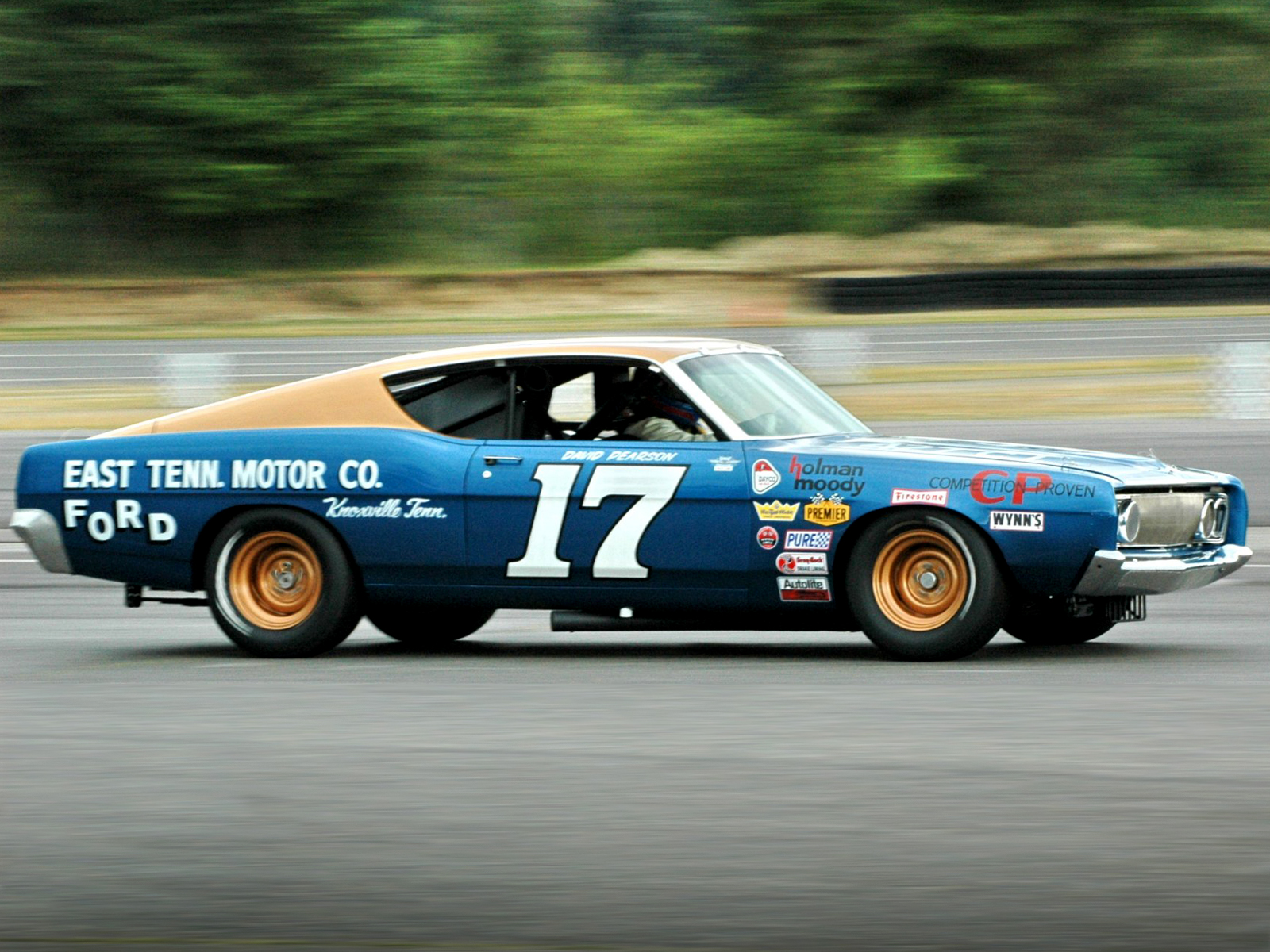 1968, Ford, Torino, Nascar, Classic, Muscle, Race, Racing Wallpaper