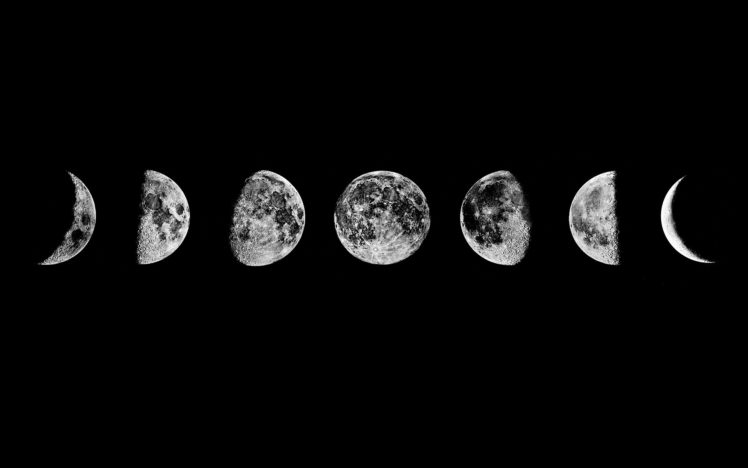beauty, The, Phases, Of, The, Moon HD Wallpaper Desktop Background