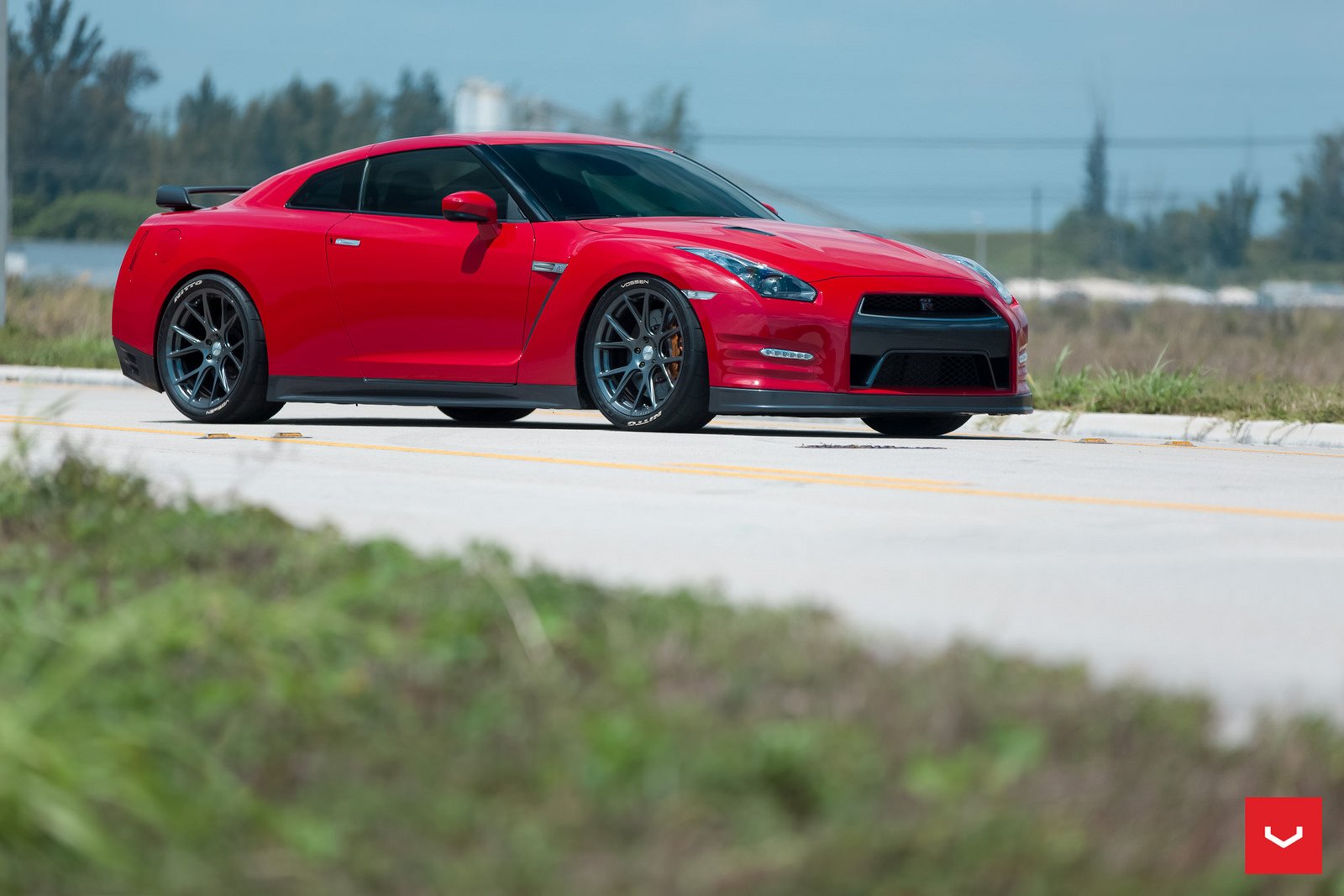 nissan, Gtr, Godzilla, Vossen, Wheels, Cars Wallpaper