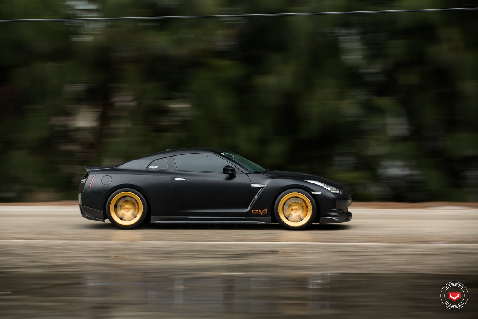 nissan, Gtr, V10, Godzilla, Vossen, Wheels, Cars Wallpaper