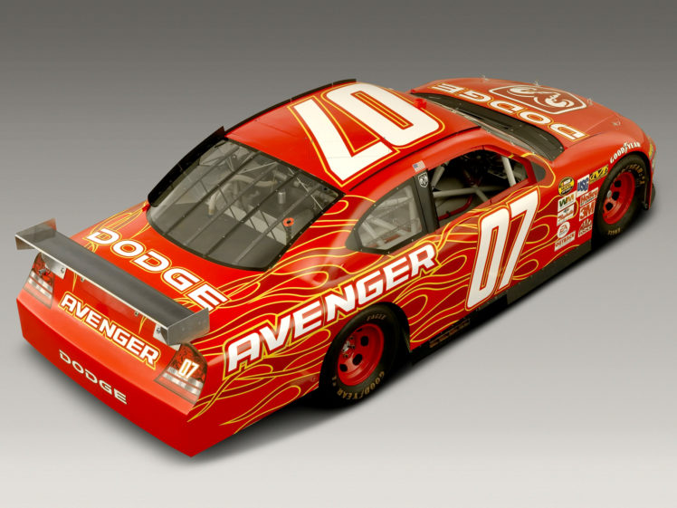 2007, Dodge, Avenger, Nascar, Nextel, Cup, Race, Racing HD Wallpaper Desktop Background