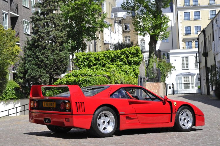 1991, Ferrari, F40, Classic, Original,  05 HD Wallpaper Desktop Background