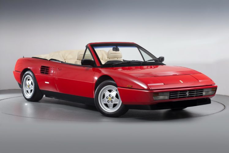 1989, Ferrari, Mondial, T , Cabriolet, Uk spec, Cars HD Wallpaper Desktop Background