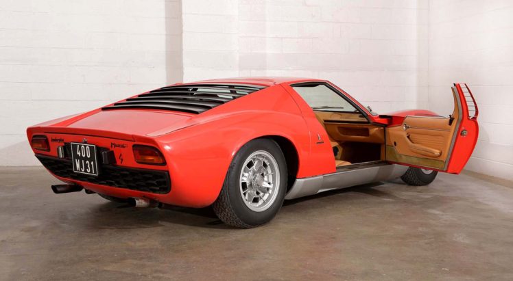1969, Lamborghini, Miura, P400 s, Classic, Old, Exotic, Original, Bertone,  16 HD Wallpaper Desktop Background