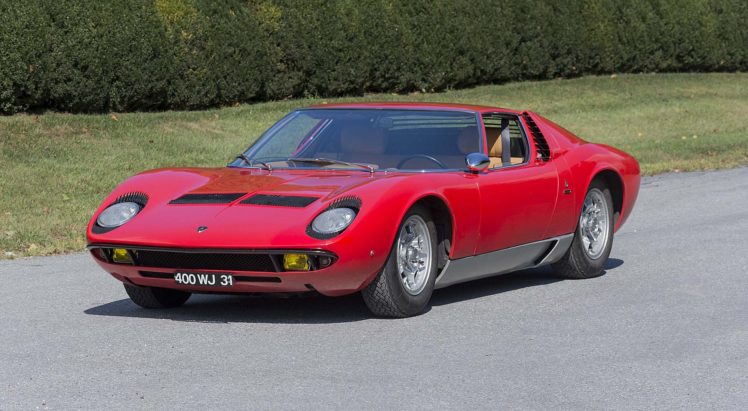 1969, Lamborghini, Miura, P400 s, Classic, Old, Exotic, Original, Bertone,  24 HD Wallpaper Desktop Background