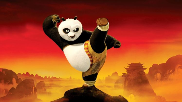 kungfu, Panda HD Wallpaper Desktop Background