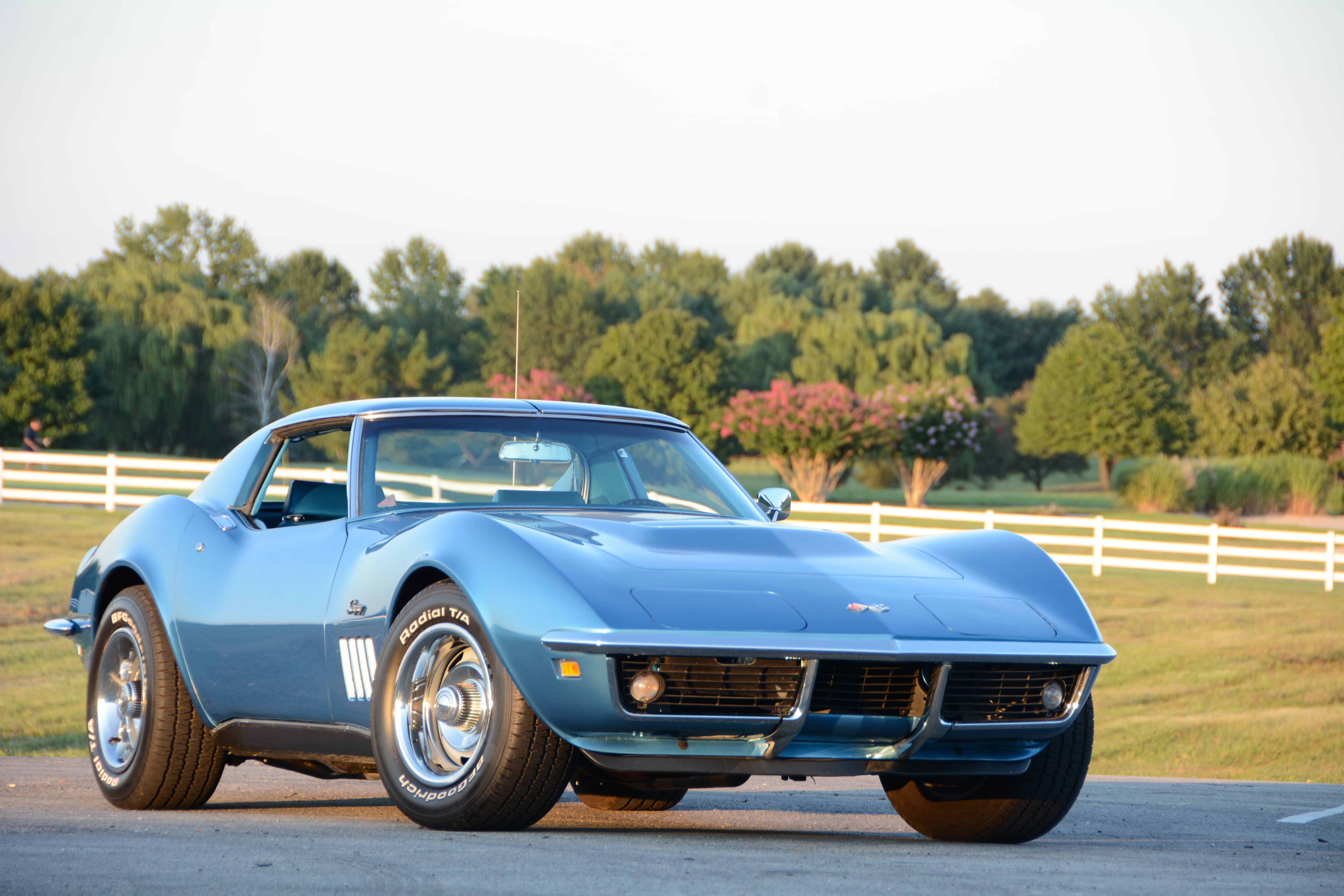 1969, Chevrolet, Corvette, Stingray, Muscle, Classic, Old, Original, Usa,  02 Wallpaper