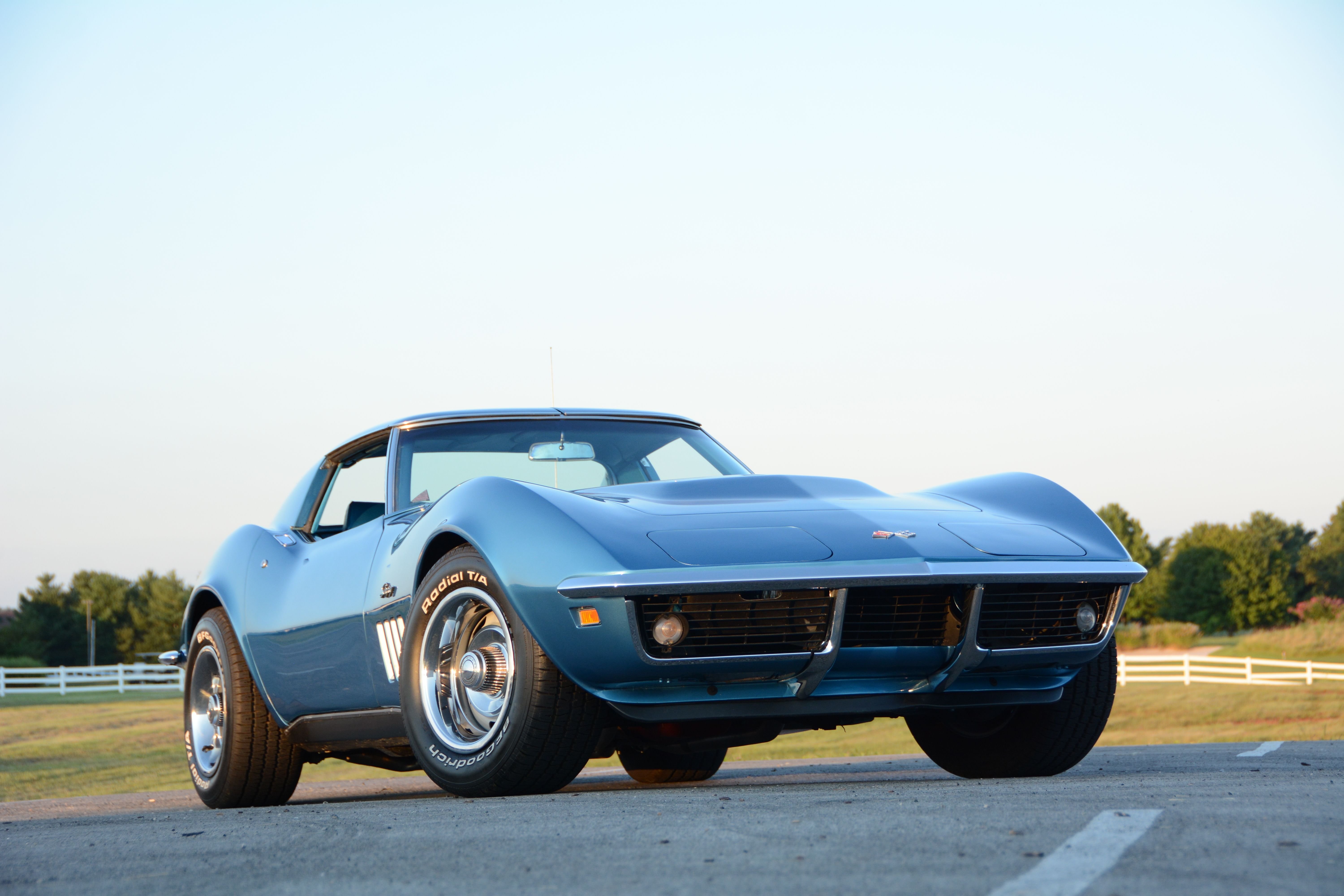 1969, Chevrolet, Corvette, Stingray, Muscle, Classic, Old, Original, Usa,  06 Wallpaper