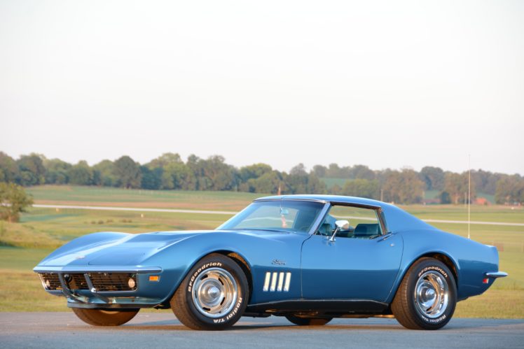 1969, Chevrolet, Corvette, Stingray, Muscle, Classic, Old, Original, Usa,  13 HD Wallpaper Desktop Background