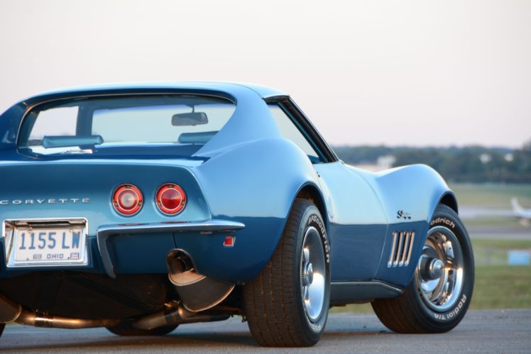 1969, Chevrolet, Corvette, Stingray, Muscle, Classic, Old, Original, Usa,  15 HD Wallpaper Desktop Background