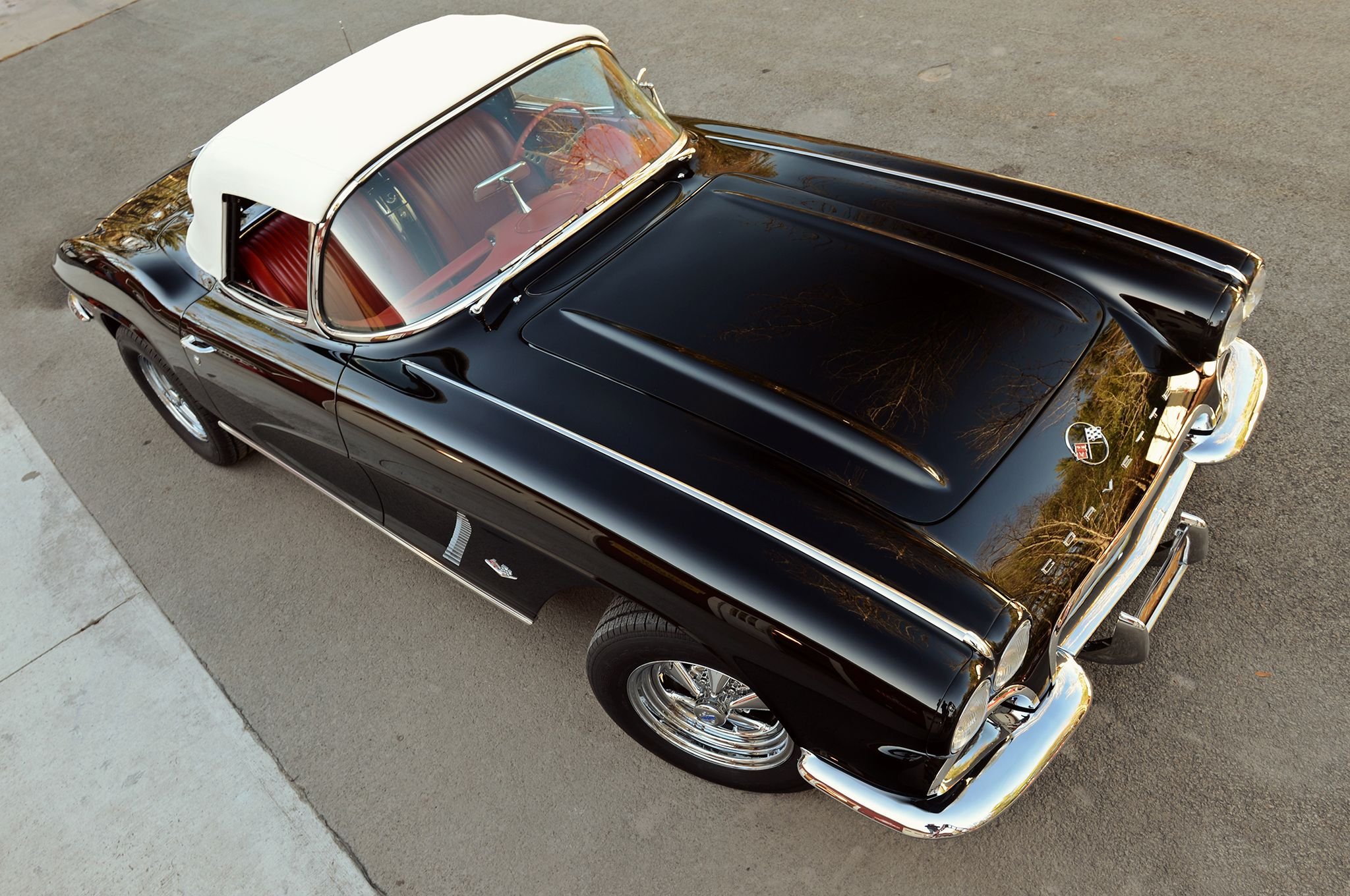 1962, Chevrolet, Chevy, Corvette, Street, Rod, Rodder, Hot, Usa,  04 Wallpaper