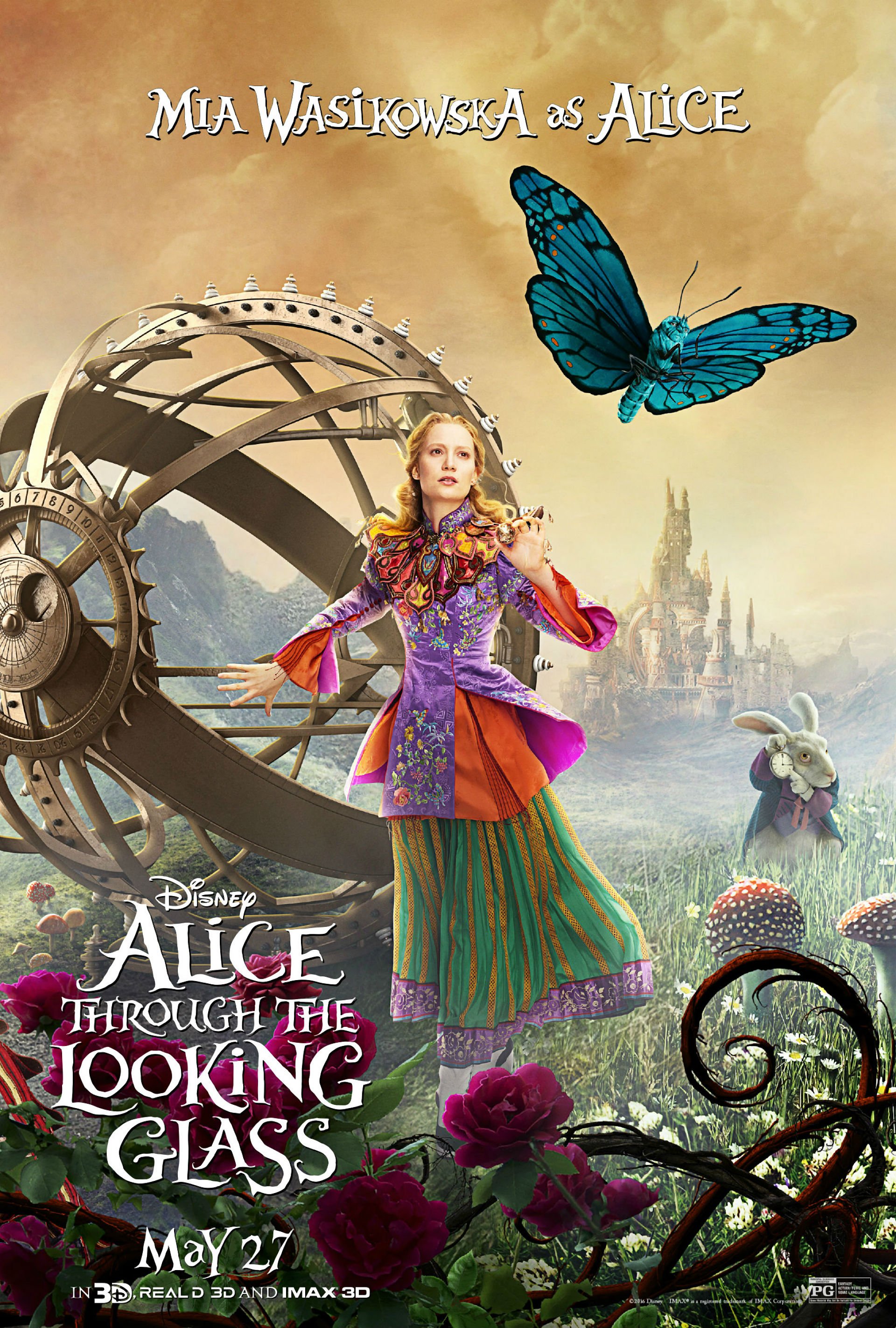 alice, Wonderland, Fantasy, Fairy, Adventure, Comedy, Depp, Disney, Poster Wallpaper