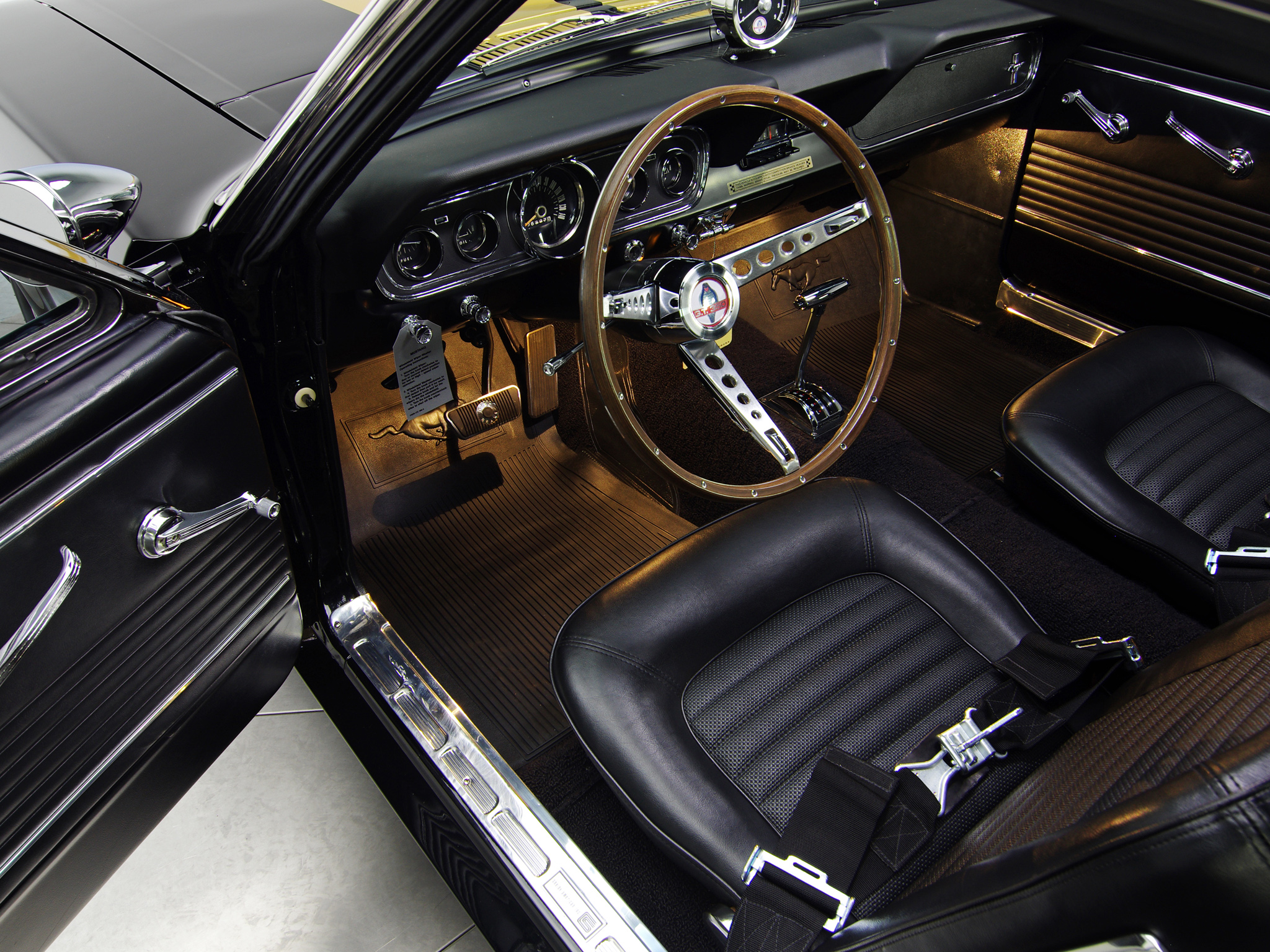 1966, Shelby, Gt350h, Ford, Mustang, Classic, Muscle, Interior Wallpaper